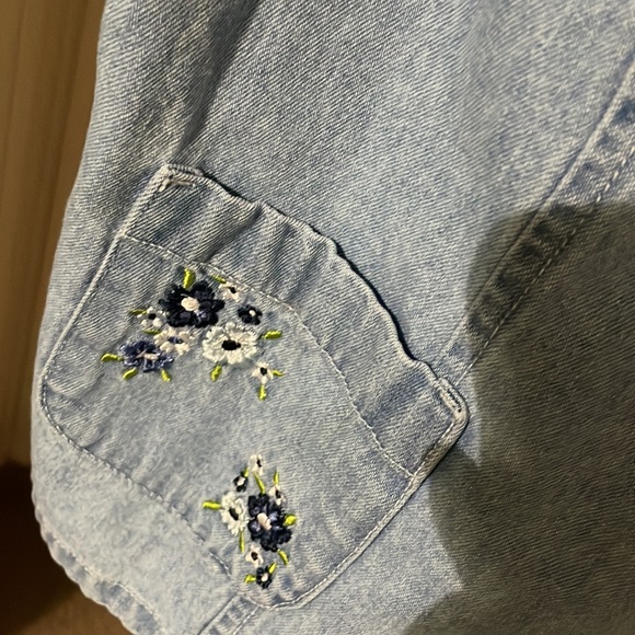 Bollie Brooks Denim Flower Jacket - Picture 4 of 9